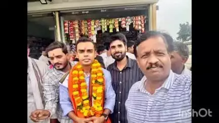 नसरुल्लागंज: भेरूंदा पहुंचे कार्तिकेय चौहान, भाजपा कार्यकर्ताओं ने किया स्वागत