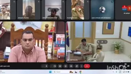 बरेली: सावन की तैयारियों को लेकर एसएसपी ने गूगल मीट के माध्यम से बैठक ली