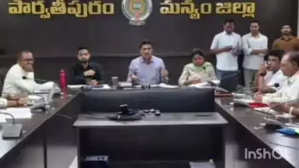 ఆహ్లాదకరమైన వాతావరణంలో మెగా పేరెంట్స్, టీచర్స్ సమావేశం నిర్వహించాలి: జిల్లా కలెక్టర్ శ్యాం ప్రసాద్