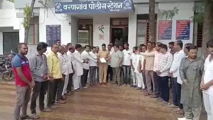 भुसावळ: मंत्री संजय सावकारे यांच्याबाबत आक्षेपार्ह विधान करणाऱ्या वर कारवाईची मागणी वरणगावला भाजपच्या वतीने पोलिसांना निवेदन