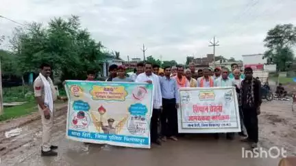 बिल्हा: थाना हिर्री पुलिस द्वारा ग्राम मोहदा और झल्फा में चेतना सियान मितान कार्यक्रम का आयोजन किया गया