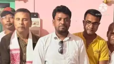 বঙাইগাঁও ভাগ: বঙাইগাঁও জিলাৰ নৱনিযুক্ত কংগ্ৰেছ সভাপতি গিৰিছ বৰুৱাক বঙাইগাঁৱত সম্বৰ্ধনা জনালে অসম প্ৰদেশ কংগ্ৰেছ কমিটীৰ সম্পাদকে