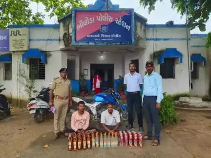 ભિલોડા: ભિલોડા પોલીસે પાદરા સીમમાંથી 68 નંગ દારૂ સહિત બે બુટલેગરને ઝડપી પાડ્યા.