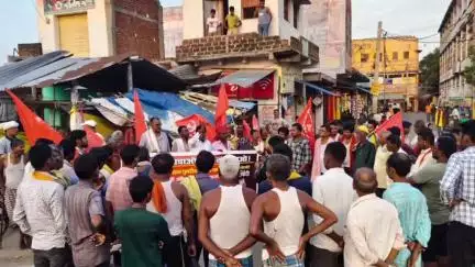 सहार: भाकपा माले के द्वारा 9 जुलाई को मताधिकार बचाव-लोकतंत्र बचाओ अभियान के तहत सरकार की तुगलुकी फरमान के खिलाफ किया जाएगा चक्का जाम