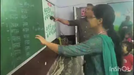कलेक्टर डॉ कन्नौजे ने शैक्षणिक स्तर जानने के लिए स्कूलों का किया औचक निरीक्षण