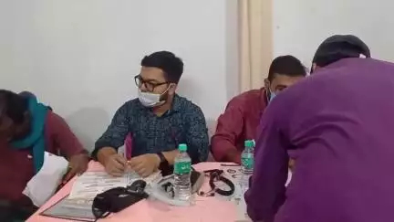 বলরামপুর: বলরামপুরে প্রয়াত পিতার স্মরণে বিনা মূল্যে স্বাস্থ্য পরীক্ষা শিবির বলরামপুরে