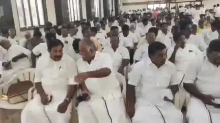 புதுக்கோட்டை: 2026 சட்டமன்றத் தேர்தலில் திமுக ஆட்சி அமைப்பது உறுதி லேணா மண்டபத்தில் அமைச்சர் ரகுபதி சிறப்பு பேச்சு