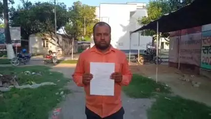 जोगापट्टी: सिसवा बैरागी पंचायत के वार्ड-5, 4 और 7 में घटिया छठ घाट निर्माण की शिकायत की गई, जांच की मांग
