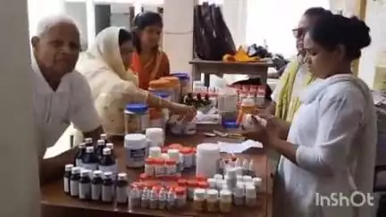 कपासन: कपासन के श्रीरामलाल सौमानी धर्मशाला में आयुर्वेद विभाग एवं भारत विकास परिषद द्वारा 2 दिवसीय शिविर प्रारंभ
