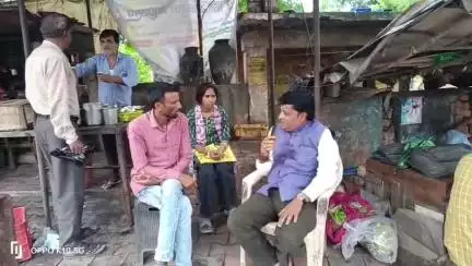 कार्य सेवा संवाद भाजपा कार्यकर्ता के साथ