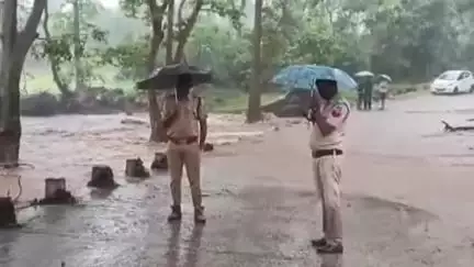 बिछुआ: लगातार 48 घंटे से हो रही बारिश के चलते बिछुआ क्षेत्र में नदी-नाले उफान पर, आवागमन हुआ बाधित