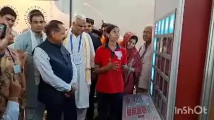 धौलपुर: सूचना एवं जनसंपर्क कार्यालय में केंद्रीय राज्य मंत्री डॉ. जितेंद्र सिंह ने विज्ञान केंद्र का उद्घाटन किया