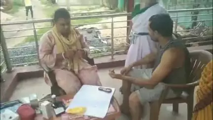 चंदनकियारी: आसनसोल गांव के प्राथमिक स्वास्थ्य केंद्र में हेल्थ चेकअप कैंप का आयोजन, 40 ग्रामीणों ने कराई जांच