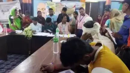 कोडरमा: वित्त मंत्रालय के निर्देश पर कोडरमा बेकोबर साउथ पंचायत में जन-कल्याण शिविर आयोजित