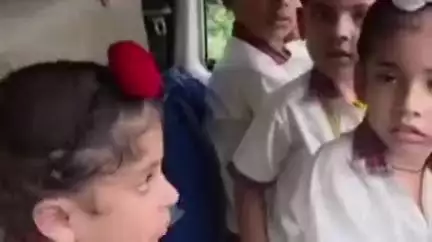 पंचकूला: माजरी चौक के पास बच्चों से भरी प्राइवेट स्कूल कैब पकड़ी गई, वीडियो वायरल