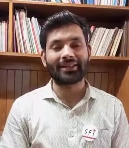 शिमला शहरी: 9 जुलाई, 2025 को मज़दूर वर्ग की आम हड़ताल के साथ एकजुटता में SFI के प्रदेशाध्यक्ष अनिल ठाकुर