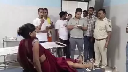 आरा: खजुरिया गांव में शराबी पति ने ईंट से तोड़ा पत्नी का पैर, मामला पहुंचा थाना