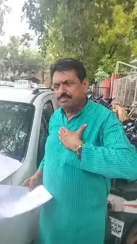 जनसुनवाई में आये चंदला के पूर्व विधायक आरडी प्रजापति ने बीजेपी नेताओं पर लगाए गंभीर आरोप