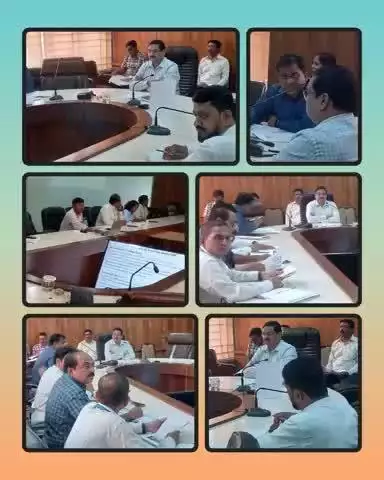 आज मंगळवार दिनांक ०८ जुलै २०२५ रोजी Stop Diarrhoea Campaign (SDC) 2025 मोहिमेअंतर्गत *सुकाणू समिती सभा* मा.जिल्हाधिकारी कार्यालय, सांगली येथे मा. श्री अशोक काकडे- देशमुख ,जिल्हाधिकारी ,सांगली यांच्या अध्यक्षतेखाली व मा.डॉ. विजयकुमार वाघ ,