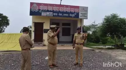 भोगांव: बेवर क्षेत्र में आगामी कावड़ यात्रा के मद्देनज़र एसपी ने कावड़ रूट का किया भ्रमण