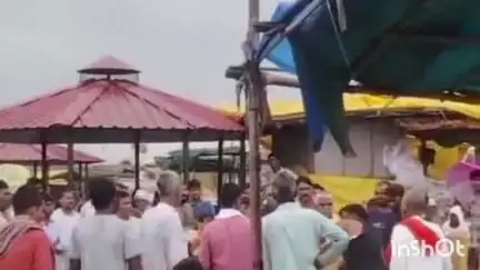 गढ़मुक्तेश्वर: तीर्थ नगरी ब्रजघाट पर मारपीट का वीडियो सोशल मीडिया पर हुआ वायरल, पुलिस जांच में जुटी