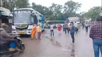छिंदवाड़ा नगर: छिंदवाड़ा में बुधवार से बेसन की अनिश्चितकालीन हड़ताल, आरटीओ पर उत्पीड़न का आरोप