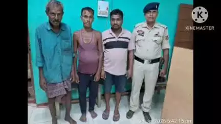 খোয়াই: মোহরছড়া বাজার থেকে মদমত্ত অবস্থায় উৎশৃঙ্খল আচরণ করার অভিযোগে আটক 3