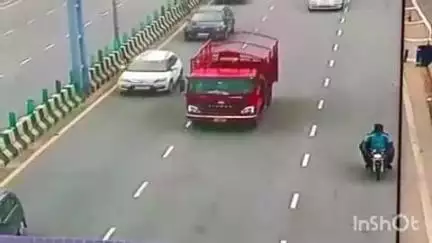 धौलाना: NH-9 पर स्थित छिजारसी टोल के पास सड़क हादसे में शिक्षा मंत्री घायल, हादसे का CCTV वीडियो आया सामने