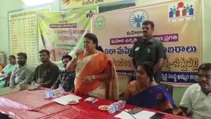 సత్తుపల్లి: సత్తుపల్లిలో ఘనంగా ఇందిరా మహిళా శక్తి సంబరాలు పాల్గొన్న ఎమ్మెల్యే మట్ట రాగమయి