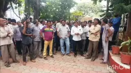 વિસાવાડા,હાથીયાણી, મિયાણી સહિતના 6 ગામોને બગવદર સબ ડિવિઝન ભેળવવાના વિરોધમાં મુખ્ય વીજ કચેરી આવેદનપત્ર #jansamasya