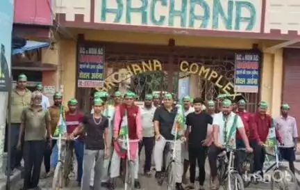 रजौली: प्रखंड के पंचायत में जदयू के कार्यकर्ताओं ने मतदाता गहन पुननिरीक्षण को लेकर साइकिल रैली निकालकर चलाया जागरूकता अभियान