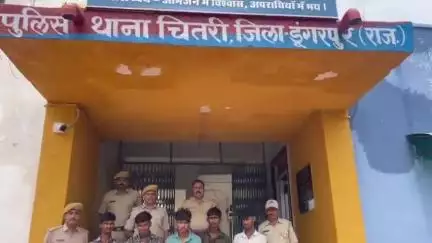 गलियाकोट: राजवेडा घाटी बोरवेल चोरी कांड का पुलिस ने किया खुलासा, 5 लोगों को किया गिरफ्तार