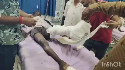 करेड़ा: गोरखिया में निर्माणाधीन इमारत पर कार्य करते समय बल्ली टूटने से ऊंचाई से गिरा मजदूर, गंभीर रूप से घायल