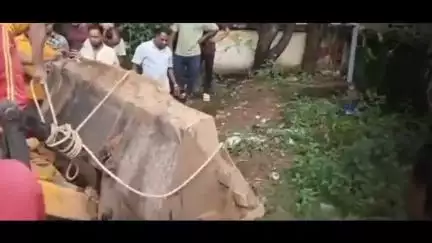 ବରଗଡ: ନିଶାମଣି ପଡ଼ିଆରେ ଗୋଟିଏ ପାଗଳ ଷଣ୍ଢକୁ କାବୁ କରି ପ୍ରାଣୀ ଚିକିତ୍ସାଳୟ ନେଲା ଅଗ୍ନିଶମ ବିଭାଗ,ଶୁଣନ୍ତୁ ପ୍ରତିକ୍ରିୟା