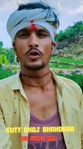 कुत्ता भोज भंडारा ग्राम कलानी में#trendingreel #trending