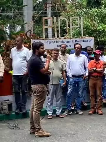 चुरचु: चरही में महाप्रबंधक कार्यालय में हड़ताल को लेकर संयुक्त मोर्चा ने की सभा