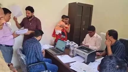 आंदर: आंदर बुनियाद केंद्र में शिविर लगाकर 124 दिव्यांगों की हुई जांच