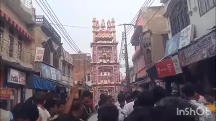 भोगांव: भोगांव क्षेत्र में परंपरागत तरीके से मोहर्रम की 12वीं तारीख को निकाला गया प्याले का जुलूस