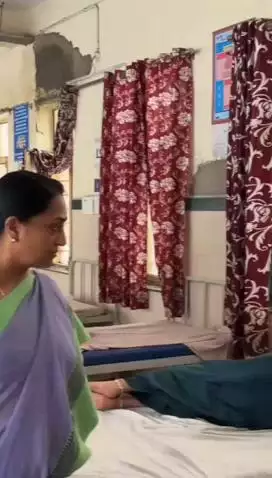 कोटपूतली बहरोड के जिला कलेक्टर ने बीडीएम अस्पताल का किया औचक निरीक्षण