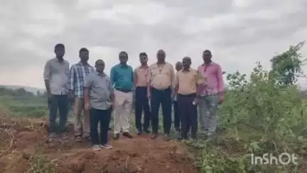 రామన్నపాలెంలోని ఏపీఐఐసీ ఆధీనంలో గల 200 ఎకరాల ప్రభుత్వ భూములను పరిశీలించిన ప్రభుత్వ బీడీఎల్ కంపెనీ ప్రతినిధులు