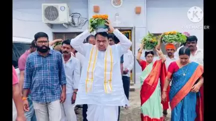 బాన్సువాడ: పోచారంలో బోనాల పండుగలో పాల్గొన్న ఎమ్మెల్యే శ్రీనివాస్ రెడ్డి