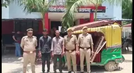 कुंडा: हथिगवां पुलिस ने धीमी पुल के पास से चोरी के मामले में वांछित 2 अभियुक्तों को किया गिरफ्तार, भेजा जेल