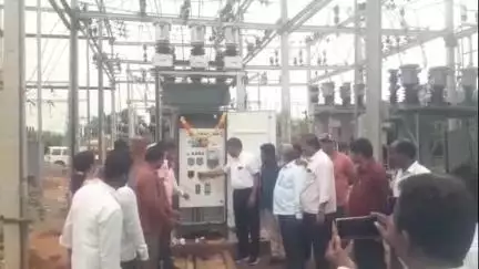 బోధన్: రెంజల్ మండలంలో విద్యుత్ ఉప కేంద్రంలో విబీసీలను ప్రారంభించిన SE రవీందర్