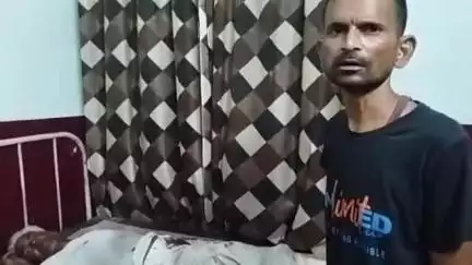 बिसवां: खारौहां के पास बाइक की टक्कर से पिता-पुत्री हुए घायल