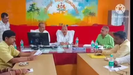 ಕುಂದಗೋಳ: ಕುಂದಗೋಳದಲ್ಲಿ ಆರಾಧನಾ ಸಭೆ ನಡೆಸಿದ ಶಾಸಕ ಎಂ.ಆರ್.ಪಾಟೀಲ್