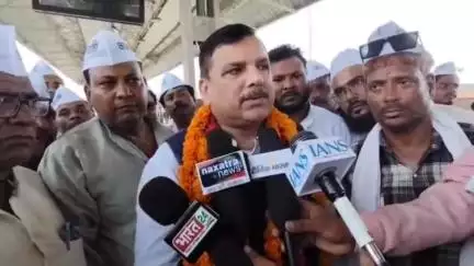 बस्ती: बस्ती पहुँचे सांसद संजय सिंह का बयान, पंचायत चुनाव में आम आदमी पार्टी मजबूती से उतरेगी