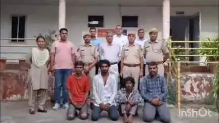 किशनगढ़: हाउसिंग बोर्ड निवासी रिटायर्ड बैंककर्मी के घर लाखों रुपये की चोरी के मामले में मदनगंज पुलिस ने 4 चोरों को किया गिरफ्तार