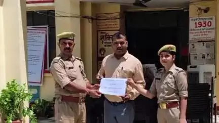 मुहम्मदाबाद गोहना: मुहम्मदाबाद गोहना पुलिस ने फ्रॉड किए गए ₹9000 को पीड़ित के खाते में वापस कराया