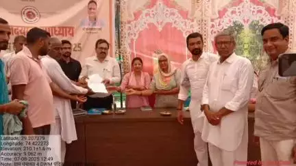 रावतसर: पंडित दीनदयाल उपाध्याय संबल पखवाड़ा के तहत ग्राम पंचायत 4DWM में शिविर आयोजित, पांच जनों को मिला मालिकाना हक
