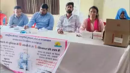 दीगोद: दीगोद तहसील के जालिमपुरा पंडित दीनदयाल उपाध्याय शिविर में संवेदना के साथ समाधान, इन्द्रराज को मिला स्वामित्व पट्टा